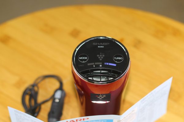 Phím điều khiển Máy Ozone khử mùi ô tô Sharp
