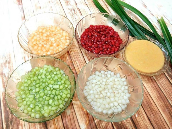 Sương sa hạt lựu có nhiều màu sắc