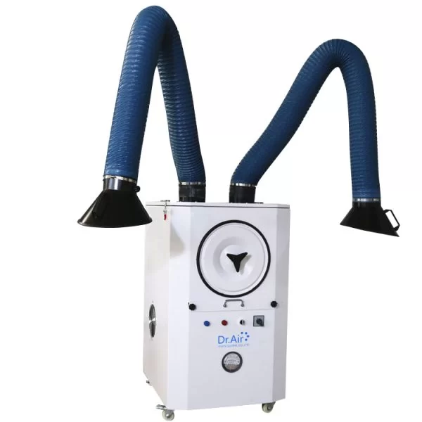 Máy lọc khói hàn di động Dr.Air KHS-2800 Plus 2 chụp hút