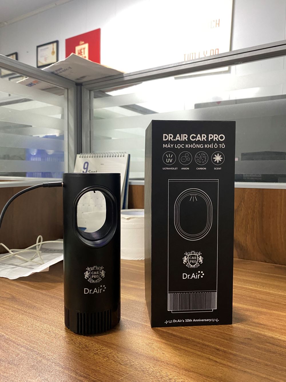 Máy lọc không khí Dr.Air Car Pro phù hợp với không gian phòng nhỏ Máy lọc không khí Dr.Air Car Pro phù hợp với không gian phòng nhỏ