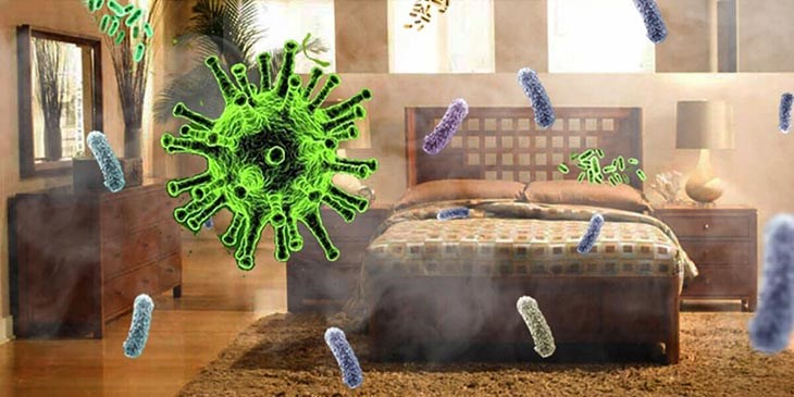 Khử mùi cho phòng máy lạnh bằng máy Ozone