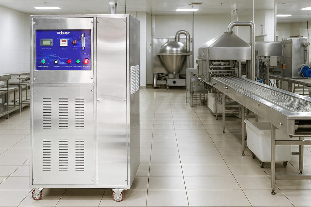 Dòng sản phẩm Dr.Ozone DS, máy Ozone với độ bền vượt trội, khả năng tạo khí Ozone nồng độ cao, ổn định với chi phí hợp lý