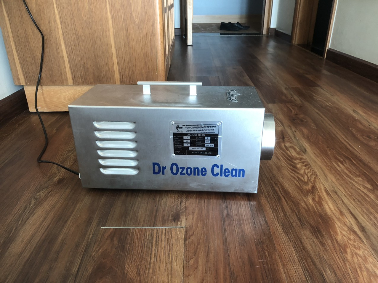 Máy khử mùi cầm tay Dr.Ozone được ứng dụng trong nhiều không gian