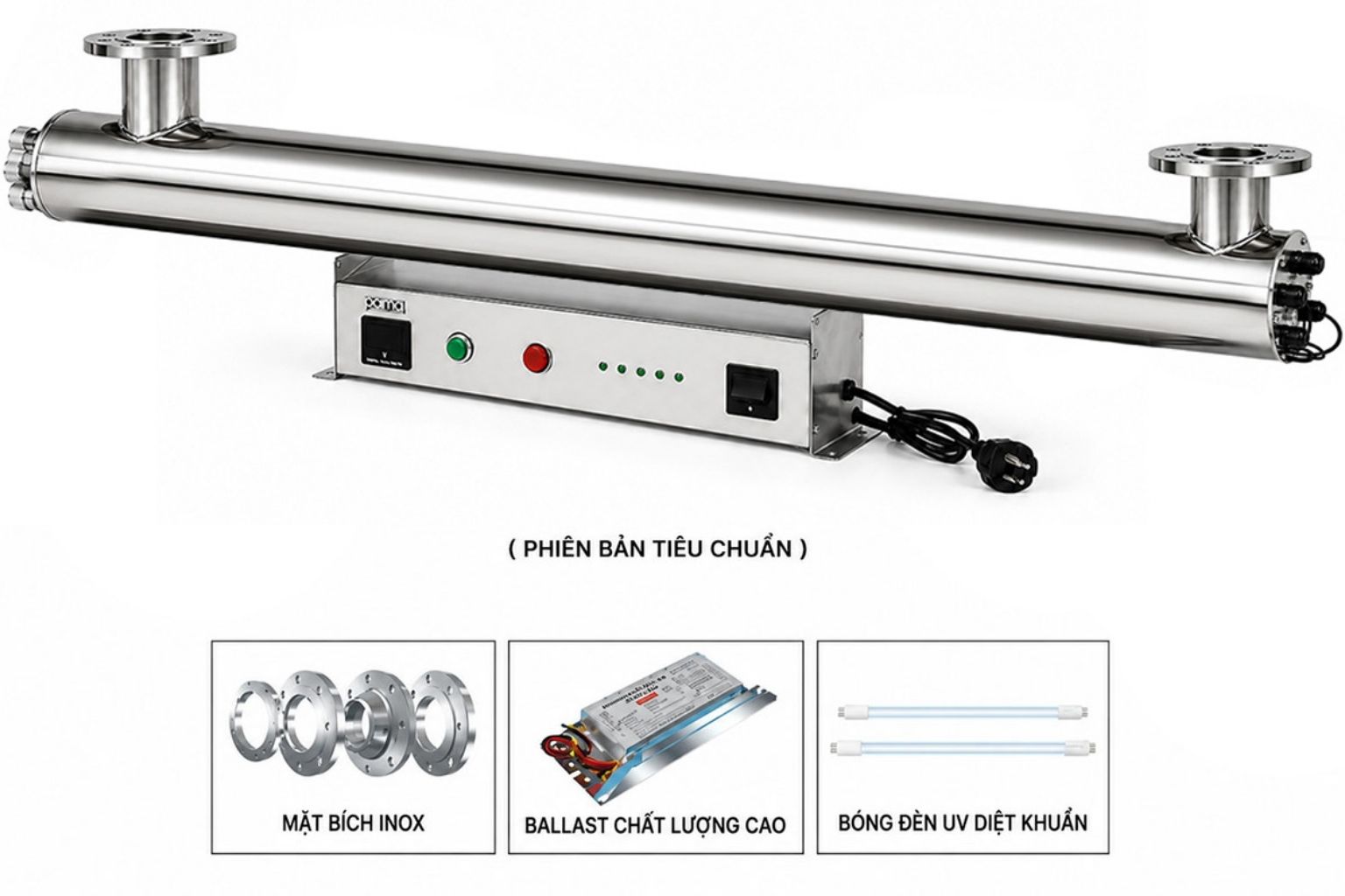 Tính năng nổi bật của thiết bị UV khử trùng nước Rama RUD-8B80W