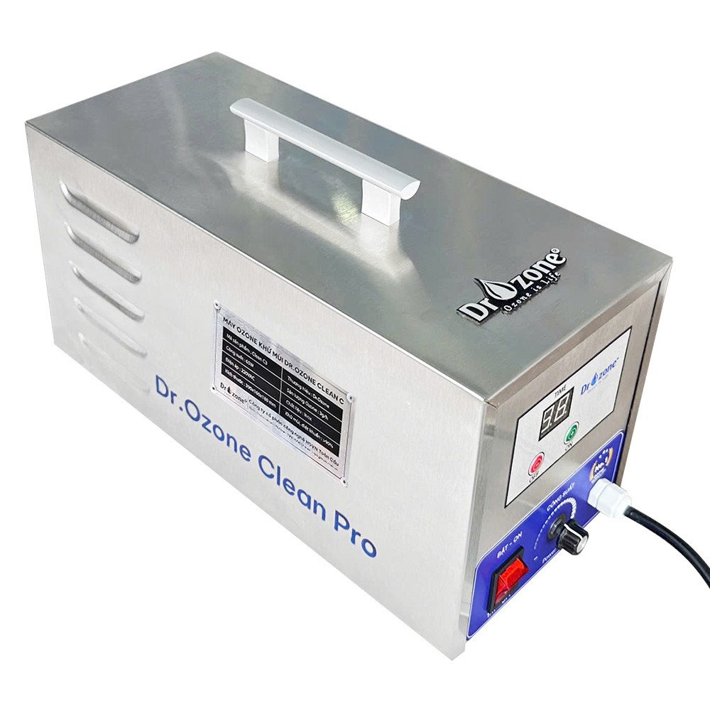 Máy ozone di động phù hợp khử mùi phòng theo từng đợt